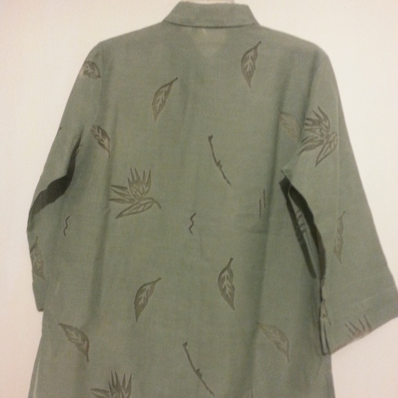 Banana Bay Resort blouse/top/ shirt Fine Wear - Picture 2 of 8
